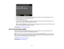 Page 317. Use your computer or wireless device to select the Wi-Fi network name (SSID) displayed on the
LCD screen, then enter the password shown.
8. Press the OKbutton to exit.
You see either an APorDirect connection symbol on the LCD screen and should be able to print
directly to your product from your computer or device.
Note: If theAPorDirect connection symbol is not displayed on the LCD screen, Wi-Fi Direct mode
is not enabled. Repeat these steps to try again.
Parent topic: Wi-Fi Direct Mode Setup
Wi-Fi...