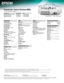 Page 4Epson and E-TORL are registered trademarks, Epson Exceed Your Vision is a registered logomark and Better Products for a Better Future and C2Fine are trademarks of Seiko Epson Corporation. 
PowerLite and PrivateLine are registered trademarks, OptiCinema is a trademark and Epson Connection is a servi\
ce mark of Epson America, Inc. All other product and brand names are trademarks 
and/or registered trademarks of their respective companies. Epson disclaims any and all rights in these marks. \
Copyright 2010...