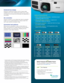 Page 5 1  Compared to leading 1-chip DLP business and education projectors based on NPD data, 
July 2011 through June 2012. Color brightness (color light output) measured in accordance 
with IDMS 15.4. Color brightness will vary depending on usage conditions\
. 
  2  Color brightness (color light output) and white brightness (white lig\
ht output) will vary  
depending on usage conditions. Color light output measured in accordance with IDMS 
15.4; white light output measured in accordance with ISO 21118. 
  3...