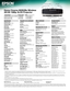 Page 4Home Cinema 5030UBe Wireless 2D/3D 
1080p 3LCD Projector
Epson America, Inc. 3840 Kilroy Airport Way, Long Beach, CA 90806Epson Canada Limited 185 Renfrew Drive, Markham, Ontario L3R 6G3www.epson.com www.epson.ca
1  Compared to leading 1-chip DLP Home Entertainment Projectors. Epson 720p projectors are 3x Brighter; Epson 1080p projectors are consistently 2x and up to 3x Brighter. Based on NPD data, July 2011 through June 2012. Color brightness (color light output) measured in accordance with IDMS 15.4....