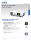Page 1SPECIFICATION SHEET
Specification Sheet | Page 1 of 2BUILT TO PERFORM™
Projecto rs
Budget-friendly
3x Brighter Colors1, and reliable performance — 3LCD, 3-chip technology 
One measurement of brightness is not enough — look for both high color 
brightness and high white brightness. The PowerLite S27 has:  
 Color Brightness — 2700 lumens2  
 White Brightness — 2700 lumens2
Great image quality — native SVGA (800 x 600) resolution
Long-lasting, low-cost lamps — up to 10,000 hours in ECO Mode
3
Wireless...