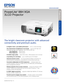 Page 1SPECIFICATION SHEET
Specification Sheet | Page 1 of 2BUILT TO PERFORM™
Projecto rs
Networked Classroom
3x Brighter Colors1, and reliable performance — 3LCD, 3-chip technology 
One measurement of brightness is not enough — look for both high color 
brightness and high white brightness. The PowerLite 98H has:  
 Color Brightness — 3000 lumens2  
 White Brightness — 3000 lumens2
Incredible image quality — native XGA (1024 x 768) resolution and 4:3 format 
Long-lasting, low-cost lamps — up to 10,000 hours in...