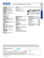 Page 2Pro je c to rs
Home Cinema
Home Cinema 640 SVGA 3LCD Projector
Specification Sheet | Page 2 of 2
Epson America, Inc. 
3840 Kilroy Airport Way, Long Beach, CA 90806 Epson Canada Limited 
185 Renfrew Drive, Markham, Ontario L3R 6G3
www.epson.com 
www.epson.ca
Specifications 
Projection System 3LCD, 3-chip technology 
Projection Method Front/rear/ceiling mount 
Driving Method 
Poly-silicon TFT Active Matrix 
Pixel Number 480,000 dots (800 x 600) x 3 
Color Brightness
2 Color Light Output: 3200 lumens 
White...