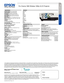 Page 2Pro je c to rs
Pro Cinema
Pro Cinema 1985 Wireless 1080p 3LCD Projector
Specification Sheet | Page 2 of 2
Epson America, Inc. 3840 Kilroy Airport Way, Long Beach, CA 90806Epson Canada Limited 185 Renfrew Drive, Markham, Ontario L3R 6G3www.epson.com www.epson.ca
Interfaces
HDMI    1/MHLHDMI    2  Audio 1Audio 2Audio OutAudio R & LComputer 1Computer 2LANMonitor OutRS-232cUSB (Type A)USB (Type B)VideoWirelessKensington® Security Lock Port
Specifications and terms are subject to change without notice. EPSON...