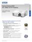 Page 1Specification Sheet | Page 1 of 2
Home Cinema 2040 
3D 1080p 3LCD Projector
The home theater projector for Full HD 
1080p and high contrast. 
Up to 3x Higher Color Brightness, and reliable performance — 3LCD, 
3-chip technology1
One measurement of brightness is not enough — look for both high color 
brightness and high white brightness. The Home Cinema 2040 has: 
 Color Brightness: 2200 lumens2  
 White Brightness: 2200 lumens2 
Full HD 1080p, widescreen, 3D performance — for movies, games and 
more, up...