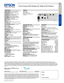 Page 2Projectors
Home Theater
Home Cinema 2045 Wireless 3D 1080p 3LCD Projector
Specification Sheet | Page 2 of 2
Epson America, Inc. 
3840 Kilroy Airport Way, Long Beach, CA 90806Epson Canada Limited 
185 Renfrew Drive, Markham, Ontario L3R 6G3
www.epson.com 
www.epson.ca
Specifications
Projection System Epson 3LCD, 3-chip technologyProjection Method Front / Rear / Ceiling mountProduct Color White and GrayDriving Method Epson Poly-silicon TFT Active MatrixProjected Output 2D, 3D, Full HD 1080pPixel Number...