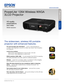 Page 1Pro je c to rs
Business
SPECIFICATION SHEET
Specification Sheet | Page 1 of 2
PowerLite
®
 1264 Wireless WXGA 
3LCD Projector
The widescreen, wireless HD portable 
projector with enhanced features. 
Far more accurate color with Epson® — 3LCD, 3-chip technology for  
3x Higher Color Brightness1 and up to 3x Wider Color Gamut2 than competitive 
DLP projectors
Look for two numbers: 
 3200 lumens3 Color Brightness for more accurate, vivid color 
  3200 lumens3 White Brightness for well-lit rooms
WXGA...