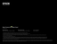 Page 24               
Specifications and terms are subject to change without notice. EPSON, EasyMP and PowerLite are registered trademarks, EPSON Exceed Your Vision is a registered logomark and Better Products for a Better Future and Epson iProjection are trademarks of Seiko Epson 
Corporation. AbsoluteBlack is a trademark of Epson America, Inc. Mac is \
a trademark of Apple Inc., registered in the U.S. and other countries. Android is a trademark of Google Inc. All other product and brand names are trademarks...