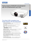 Page 1Pro je c to rs
Home Cinema
SPECIFICATION SHEET
Specification Sheet | Page 1 of 2
Home Cinema 5040UB 3LCD Projector  
with 4K Enhancement and HDR
The brilliant HDR-compatible home 
theater projector with 4K Enhancement.
4K Enhancement Technology1 — accepts 4K input and supports HDCP 2.2 
for truly immersive scenes with 4K content
HDR compatible — enjoy HDR content, with an extremely wide range of 
brightness levels for images bursting with real-life color
Bright — ideal for a variety of lighting...