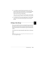 Page 1155
Troubleshooting      5-19
R4C4590
Rev. C
A5 size TRBLE.FM
10/30/00 Pass 1
R
Proof Sign-off:
Takahashi, Kono _______
Takahashi _______
Hoadley _______
2. To run the test using the Draft font, hold down the LF/FF
 
button while you turn on the printer. To run the test using the 
printer’s letter-quality fonts, hold down the Load/Eject
 
button while you turn on the printer.
After a few seconds, the printer loads the paper automatically 
and begins printing a self test. A series of characters is printed....