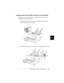 Page 123A
Enhancing Your Printer With Options      A-7
R4C4590
Rev. C
A5 size OPTIONS.FM
10/30/00 Pass 1
R
Proof Sign-off:
Takahashi, Kono _______
Takahashi _______
Hoadley _______
Loading paper from the high-capacity cut-sheet feeder
Load paper in the high-capacity cut-sheet feeder (bin 1 of the 
double-bin feeder) as follows:
1. Pull both paper set levers forward until the paper guides 
retract to allow paper loading.
2. Release the paper guide lock levers by pulling them forward. 