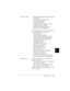 Page 147C
Specifications      C-5
R4C4590
Rev. C
A5 size SPEC.FM
10/30/00 Pass 1
R
Proof Sign-off:
Takahashi, Kono _______
Takahashi _______
Hoadley _______
Character  tables: One Italic and 12 graphical character tables:
Italic table, 
PC 437 (US Standard Europe), 
PC 850 (Multilingual), 
PC 860 (Portuguese), 
PC 861 (Icelandic), PC 865 (Nordic), 
PC 863 (French-Canadian), 
BRASCII, Abicomp, ISO Latin 1, 
Roman 8, PC 858, ISO 8859-15
Following 23 graphical character tables are 
also available in some...