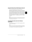 Page 673
Using the Printer Software      3-3
R4C4590
Rev. C
A5 size SOFTWARE.FM
10/30/00 Pass 1
R
Proof Sign-off:
Takahashi, Kono _______
Takahashi _______
Hoadley _______
Using the Printer Driver With Windows 98 or 95 
You can access the printer driver from your Windows 
applications or from the Start menu. When you access the printer 
driver from a Windows application, any settings you make apply 
only to the application you are using. See “Accessing the printer 
driver from Windows applications” below. When...