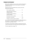 Page 1467-4      Troubleshooting
Problems and Solutions 
Most printer problems are easy to solve. Use the information in 
this section to find the source of and solution to any printer 
problems that occur.
Determine the type of problem that occurred, and see the 
appropriate page below:
Power supply problems  . . . . . . . . . . . . . . . . . .  7-5
Single-sheet paper loading or 
feeding problems . . . . . . . . . . . . . . . . . . . . . . . .  7-6
Continuous paper loading or 
feeding problems . . . . . . . . ....