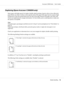 Page 78Duplexing (Epson AcuLaser C3900DN only)
Select paper with high opacity for duplex (double-sided) printing. Opacity refers to how effectively
paper blocks out what is written on the opposite side of the page. If the paper has low opacity (high
translucency), then the printed data from one side of the page will show through to the other side.
Check your application for margin information. For best results, print a small quantity to make sure
the opacity is acceptable.
Note:
Only plain paper, special paper...