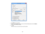 Page 107

7.
Select PDFasthe Type setting.
 8.
Select anyother settings youwant touse onthe File Save Settings window. ClicktheOptions
 button
toaccess additional settings.
 9.
Click OK.
 Epson
Scanscans yourdocument andyouseethiswindow:
 107 