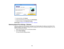 Page 50

•
To cancel printing, clickCancel .
 •
To see print jobslined upfor printing, clickPrint Queue .
 •
To check inkstatus, clickCheck InkLevels .
 Parent
topic:Printing YourDocument orPhoto -Windows
 Selecting
DefaultPrintSettings -Windows
 When
youchange yourprintsettings inaprogram, thechanges applyonlywhile youareprinting inthat
 program
session.Ifyou want tochange theprint settings youuseinall your Windows programs, youcan
 select
newdefault printsettings.
 1.
Right-click theproduct iconinthe Windows...