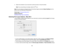 Page 59

2.
Select theorientation ofyour document orphoto asshown inthe print window.
 Note:
Ifyou areprinting anenvelope, selectthe icon.
 Note:
Youcanreduce orenlarge thesize ofthe printed imagebyselecting PaperHandling fromthe
 pop-up
menuandselecting ascaling option.
 Parent
topic:Printing withMac OSX
 Related
references
 Borderless
PaperTypeCompatibility
 Selecting
PrintLayout Options -Mac OSX
 You
canselect avariety oflayout options foryour document orphoto byselecting Layoutfromthepop-
 up
menu onthe...