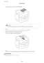 Page 553. Place the originals in the center of the ADF, facing up.
cImportant:
Do not load originals above the line just under the 
d symbol inside the ADF edge guide.
Note:
You can place originals smaller than A4 size with the long edge facing toward the ADF.
4. Slide the ADF edge guides to the edges of the originals.
The size of the originals is automatically detected.
Note:
Some sizes may not be automatically detected. In this situation, manually select the size of the originals.
Related Information...