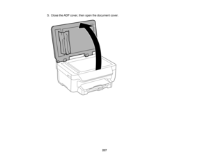 Page 237

5.
Close theADF cover, thenopen thedocument cover.
 237  