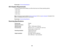 Page 265

Parent
topic:Technical Specifications
 OS
XSystem Requirements
 To
use your product anditssoftware, yourMacshould useone ofthese operating systems:
 •
OS X10.9.x
 •
OS X10.8.x
 •
OS X10.7.x
 •
OS X10.6.x
 Note:
VisitEpsons supportwebsite atepson.com/support (U.S.)orepson.ca/support (Canada)forthe
 latest
incompatibility anddrivers foryour product.
 Parent
topic:Technical Specifications
 Scanning
Specifications
 Scanner
type
 Flatbed

Photoelectric
device
 CIS

Effective
pixels
 10200
×14040 pixels(1200...