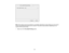 Page 117

Note:
Some options maybepre-selected orunavailable, dependingonother settings youhave chosen
 or
ifyou areaccessing theproduct overanetwork. Thisscreen maybedifferent, depending onthe
 version
ofOS Xyou areusing.
 1.
Select oneofthe Two-sided Printingoptions.
 117 