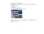 Page 21

1.
Press the homebutton, ifnecessary.
 2.
Select Presets orpress the Preset button(WF-3620). EntertheAdministrator password,if
 necessary.

You
seeascreen likethis:
 3.
Select AddNew.
 4.
Select thefunction youwant toset up.
 You
seethemain screen forthat function, forexample:
 5.
Select thesettings youwant tosave, thenselect Save(orpress the Preset buttononthe WF-
 3620).

You
seeascreen likethis:
 21    