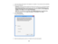 Page 260

1.
Load afew sheets ofplain paper inthe cassette (orincassette 1ifyour product hastwocassettes).
 2.
Doone ofthe following:
 •
Windows: AccesstheWindows desktopandright-click theproduct iconinthe Windows taskbar.
 •
OS X10.6/10.7/10.8/10.9 :In the Apple menuorthe Dock, select System Preferences .Select
 Printers
&Scanners ,Print &Fax orPrint &Scan ,select yourproduct, andselect Options &
 Supplies
.Select Utilityandselect OpenPrinter Utility.
 •
OS X10.5 :In the Apple menuorthe Dock, select System...