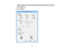 Page 94

•
Deselect theAuto checkbox toprint your double-sided printjobmanually byprinting oneside and
 flipping
thepaper overtoprint theother side(recommended forpaper typesthatdonot support
 automatic
duplexing).
 3.
Click theSettings button.
 You
seethiswindow:
 94 