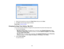 Page 23

4.
Select thetime period youwant asthe Sleep Timer setting andclick Send .
 5.
Click OKtoclose theopen program windows.
 Parent
topic:UsingEcoMode
 Changing
theSleep Timer Setting -Mac OSX
 You
canusetheprinter software tochange thetime period before theprinter enterssleepmode.
 1.
Doone ofthe following:
 •
Mac OSX10.6/10.7/10.8 :In the Apple menuorthe Dock, select System Preferences .Select
 Print
&Fax orPrint &Scan ,select yourproduct, andselect Options &Supplies .Select Utility
 and
select...