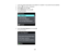 Page 251

1.
Load afew sheets ofplain paper inthe cassette (orincassette 1ifyour product hastwocassettes).
 2.
Press the homebutton, ifnecessary.
 3.
Select Setup,then press OK.
 4.
Select Maintenance ,then press OK.
 You
seethisscreen:
 5.
Select PrintHead Alignment ,then press OK.
 You
seethisscreen:
 251  