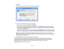 Page 125

9.
Click OK.
 Epson
Scanscans yourdocument andyouseethiswindow:
 10.
Choose oneofthe following optionsonthe screen:
 •
Ifyou arescanning onlyonepage, clickSave File.
 •
Ifyou need toscan additional pagesinadocument, clickAddpage .Place additional pageson
 the
product forscanning, clickScan ,and repeat untilyouhave scanned allthe pages. Whenyou
 are
finished, clickSave File.
 •
Ifyou need todelete orreorder thescanned pages,clickEditpage .Delete orreorder thepages
 using
theicons thatappear onthe bottom...