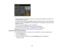 Page 144

•
Press thearrow buttons tohighlight acharacter orafunction buttondisplayed onthe keypad. Then
 press
theOK button toselect it.
 •
To change thecase ofletters, selectAB12(uppercase), ab12(lowercase) andpress theOK button.
 •
To select asymbol, selectSymbol andpress theOK button. Thenhighlight asymbol andpress the
 OK
button toselect it.
 •
To enter aspace, selectSpace andpress theOK button.
 •
To delete characters, selecttheback arrow andpress theOK button.
 •
When youfinish entering characters,...