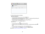 Page 82

2.
Select thefollowing optionsasnecessary:
 Mac
OSX10.5/10.6/10.7:
 •
To cancel printing, clicktheprint joband click theDelete icon.
 •
To pause aprint job,click theprint joband click theHold icon.Toresume aprint job,click theprint
 job
marked Holdandclick theResume icon.
 •
To pause printing forallqueued printjobs, clickthePause Printer icon.
 •
To check inkstatus, clicktheSupply Levelsicon.
 Mac
OSX10.8:
 •
To cancel printing, clickthe buttonnexttothe print job.
 •
To pause aprint job,click the...