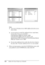 Page 130130Setting Up Your Printer on a NetworkNote:
❏The screen in Windows Server 2003 is different from the screens 
shown above.
❏You do not have to install the additional drivers noted below, 
because these drivers are preinstalled.
Intel Windows 2000 (for Windows 2000)
Intel Windows 2000 or XP (for Windows XP)
x86 Windows 2000, Windows XP and Windows Server 
2003 (for Windows Server 2003)
❏Do not select additional drivers other than the drivers listed in 
the above table. The other additional drivers are...