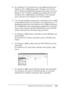 Page 135Setting Up Your Printer on a Network135
5
5
5
5
5
5
5
5
5
5
5
5
❏In a Windows NT 4.0 print server, the additional driver for 
Windows XP or 2000 clients is the “Windows NT 4.0 x86” 
driver which is installed beforehand as the printer driver for 
Windows NT 4.0. When installing the printer driver in the 
Windows XP or 2000 clients from Windows NT 4.0 print 
server, the driver for Windows NT 4.0 is installed.
❏You can not install the printer driver for Windows XP or 2000 
as the additional driver in a...