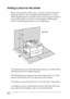 Page 174174
Finding a place for the printer
When relocating the printer, always choose a location that has 
adequate space for easy operation and maintenance. Use the 
following illustration as a guide for the amount of space required 
around the printer to ensure smooth operation. Dimensions 
shown in the illustration below are in millimeters.
To install and use any of the following options, you will need the 
indicated amount of additional space.
The 500-Sheet Paper Cassette Unit adds 130 mm (5.1 in.) to the...