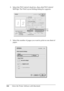 Page 164164Using the Printer Software with Macintosh 2. Select the Print Layout check box, then click Print Layout 
Settings. The Print Layout Setting dialog box appears.
3. Select the number of pages you want to print on one sheet of 
paper.
 