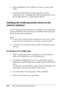 Page 208208Using the PostScript Printer Driver 6. When installation of the USB Device Driver is done, click 
Finish.
7. Install the printer driver by following the on-screen 
instructions. See  Installing the PostScript printer driver for 
the parallel interface on page 204 for details.
Installing the PostScript printer driver for the 
network interface
See the appropriate sections below according to your operating 
system, and follow the instructions to install the PostScript printer 
driver for the network...