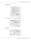 Page 115AcuLaser C2800 Series Users Guide
Using the Printer Software with Macintosh115
3. Click Stamp Function.
4. Select the Watermark check box, then click Watermark Settings.
5. Click New/Delete.
 