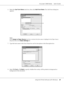 Page 69AcuLaser C2800 Series Users Guide
Using the Printer Software with Windows69
6. Select the Use Form Name check box, then click Add Form Name. The Add Form dialog box 
appears.
Note:
If the Assign to Paper Source check box is selected, the form name is displayed in the Paper Source 
drop-down list on the Basic Settings tab.
7. Type the form name in the Form Name box and its description in the Description box.
8. Select To Front or To Back to specify whether the overlay will be printed as foreground or...