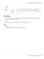 Page 134Values:
Off*Does not allow an administrator to log in after one error entry attempt.
On 5 times*Sets the number of error entry attempts allowed when an administrator logs
in.
1-10
Tray Settings
Use the Tray Settings menu to define the print media loaded in the standard 250-sheet tray and the
optional 250-sheet paper cassette unit.
Note:
Values marked by an asterisk (*) are the factory default menu settings.
Tray 1
Purpose:
To specify the paper loaded in the standard 250-sheet tray.
Epson AcuLaser C2900...