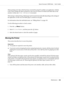 Page 226When printing color data, which has been converted by using ICC profile on an application, with the
Color (Auto) setting, the data is printed by color even if it seems to be black and white data on the
monitor. In that case, Total Impression is increased.
When doing 2-sided printing, a blank page may be inserted automatically depending on the settings of
the application. In this case, the blank page is counted as one page.
For information about the individual meter, see “Billing Meters” on page 105.
Use...