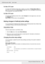 Page 161Using the PostScript Printer Driver161
EPSON AcuLaser C3800 Users Guide
For Mac OS X users
To access the PostScript printer driver, register your printer in Printer Setup Utility (for 
Mac OS X 10.3 and 10.4) or Print Center (for Mac OS X 10.2), click Print on the file menu 
of any application, then select your printer.
For Mac OS 9 users
To access the PostScript printer driver, select Chooser from the Apple menu, then click 
the AdobePS icon.
Select Print on the file menu of any application.
Making...