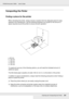 Page 244Cleaning and Transporting the Printer244
EPSON AcuLaser C3800 Users Guide
Transporting the Printer
Finding a place for the printer
When relocating the printer, always choose a location that has adequate space for easy 
operation and maintenance. Use the following illustration as a guide for the amount of 
space required around the printer to ensure smooth operation.
a. 95 mm
b. 140 mm
c. 100 mm
d. 100 mm
e. 100 mm
To install and use any of the following options, you will need the indicated amount of...