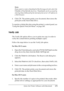 Page 171
Using the Printer Software with Macintosh171
5
5
5
5
5
5
5
5
5
5
5
5
Note:
If you want to create a thumbnail of the first page of a job, select the 
Create a thumbnail  check box. Thumbnails can be accessed by 
entering http:// followed by the in ternal print server’s IP address in 
a Web browser.
4. Click  OK. The printer prints your document, then stores the 
print job on the Hard Disk Drive.
To reprint or delete this data using the printer’s control panel, see 
Using the Quick Print Job Menu on page...