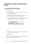 Page 177
Using the Printer Software with Macintosh177
5
5
5
5
5
5
5
5
5
5
5
5
Monitoring Your Printer using EPSON Status 
Monitor
Accessing EPSON Status Monitor
For Mac OS X users
1. Open the Applications folder on your hard disk drive, then open the  Utilities folder.
2. Double-click the  Printer Setup Utility (for Mac OS X 10.3) or 
Print Center  (for Mac OS X 10.2 or below) icon.
3. Click the  Utility (for Mac OS X 10.3) or  Configure (for Mac OS 
X 10.2 or below) icon in the Printer List dialog box.
Note:...