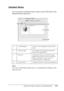 Page 179
Using the Printer Software with Macintosh179
5
5
5
5
5
5
5
5
5
5
5
5
Detailed Status
You can monitor detailed printer status on the Status tab in the 
Detailed Status dialog box.
Note:
You can see information about jobs or consumables by clicking on the 
respective tab.
a. Icon/Message: The icon and message show the printer 
status.
b. Printer image: The image at the upper left shows the  printer status graphically.
c. Text box: The text box next to the printer image  displays the current status of the...