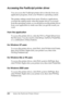 Page 202
202Using the PostScript Printer Driver
Accessing the PostScript printer driver
New :delete
 unnecessary i
nformationYou can access the PostScript printer driver directly from any 
application programs, from your Windows operating system.
The printer settings made from many Windows applications 
override the setting made when the printer driver is accessed 
from the operating system, so you should access the printer driver 
from your application to make sure that you get the result you 
want.
From the...