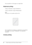 Page 38
38Printer Features and Various Printing Options
Lets you print two or four pages on a single sheet.
Watermark printing
Ne
w
 :including t
he
 i
nformation
 about
 MacUsing a watermark on page 78 (Windows)
Using a watermark on page 158 (Macintosh)
Note:
This function is not available with Mac OS X.
Lets you print text or an image as a watermark on your printout. 
For example, you can put “Confidential” on an important 
document.
Overlay printing
New :including t he
 i
nformation
 about
 Post
 Script...